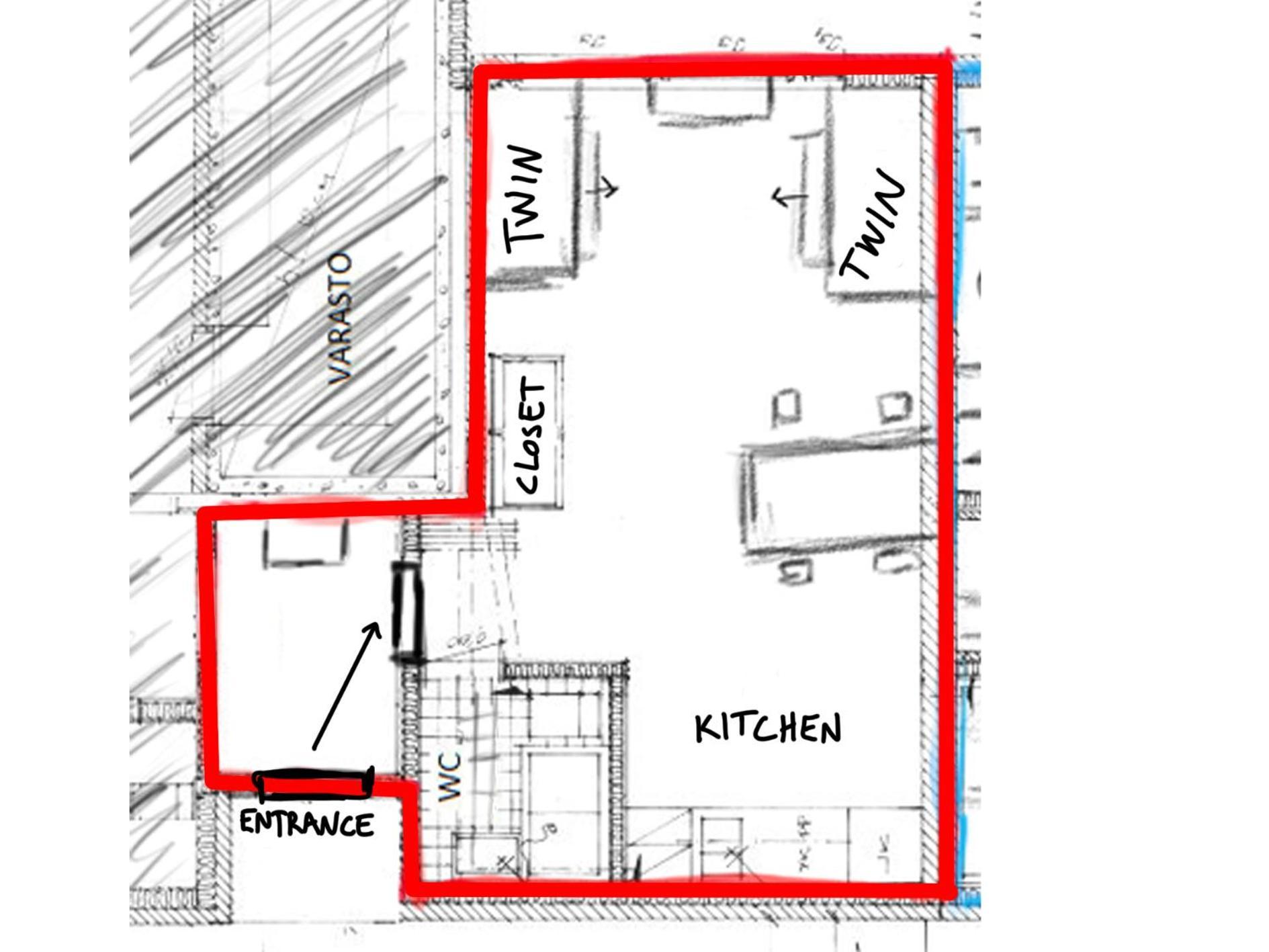 Apartamento Tuurin Yoesaeiloe Exterior foto